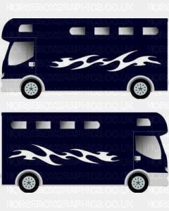 Horsebox Trailer Decorative Stripe Sticker 13