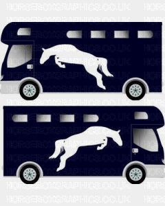 Horse Jumping Design Sticker 3