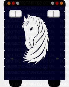 Horse Head design 4 graphic decal sticker