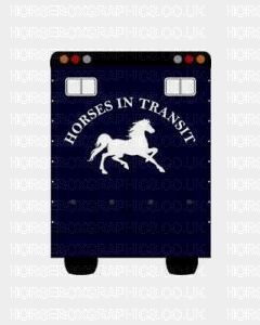 Horses In Transit Stickers