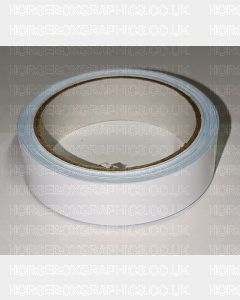 10m of 25mm White tape