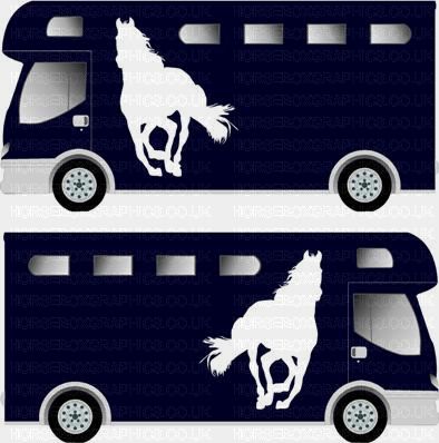 Horse Running Galloping Design Sticker 2