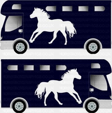Horse Running Galloping Design Sticker 5