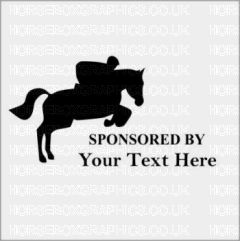 Horse Box Graphic - Sponsored By