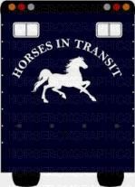 Horses In Transit Stickers