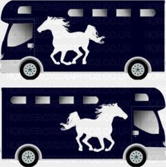 Horse Running Galloping Design Sticker 10