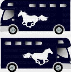Horse Running Galloping Design Sticker 4