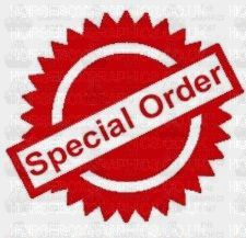 Special Order Inc PP - R Wallis