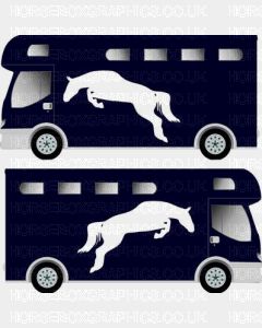 Horse Jumping Design Sticker 3