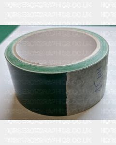 10m of dark green 45mm tape