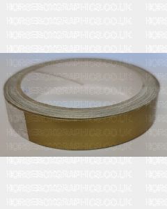 10m of 18mm gold tape