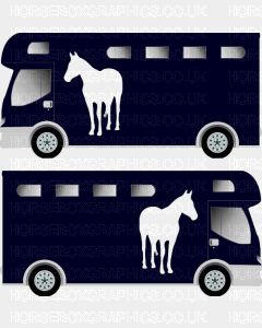 Trotting Walking Horse Silhouette Sticker 4