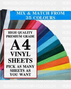 GALLOWAY CRAFTS Vinyl Sheets A4 Size