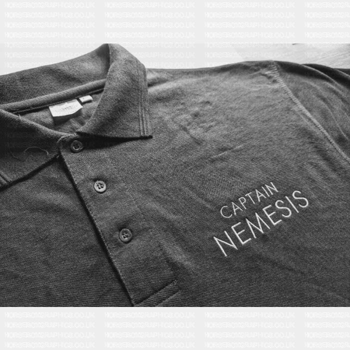 Embroidered Polo Shirt