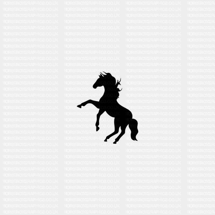 Horse Box Graphic - Horse Silhouette 16