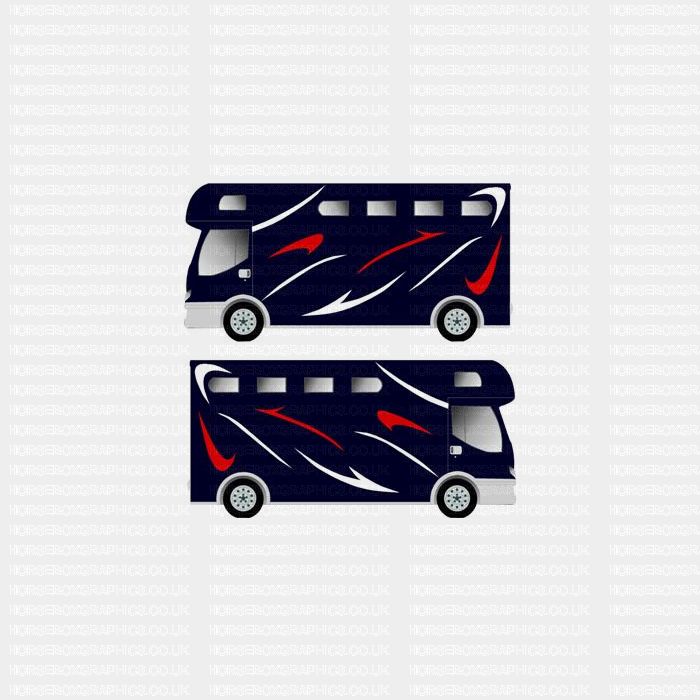 Horsebox Trailer Decorative Stripe Sticker 12