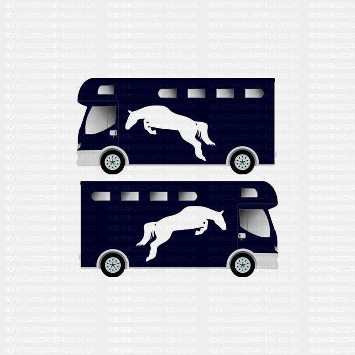 Horse Jumping Design Sticker 3