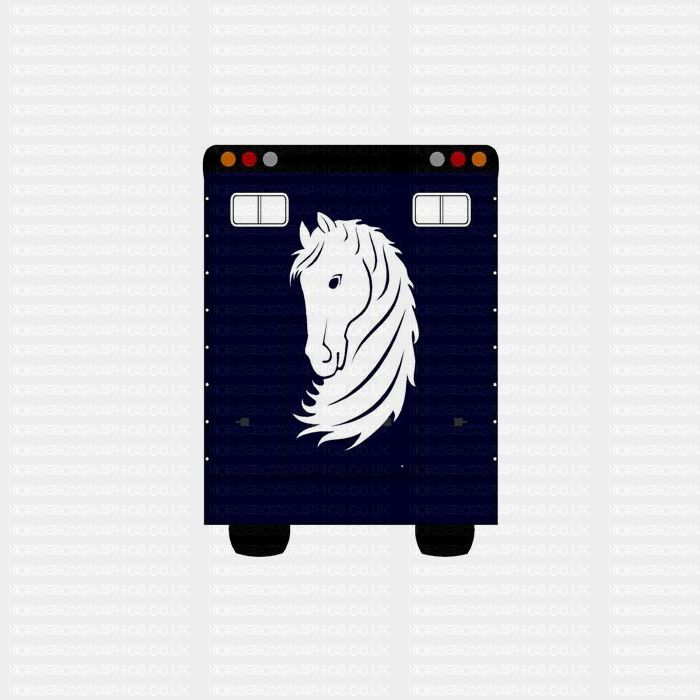 Horse Head design 4 graphic decal sticker