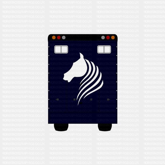 Horses Head Design 3 sticker decal graphic