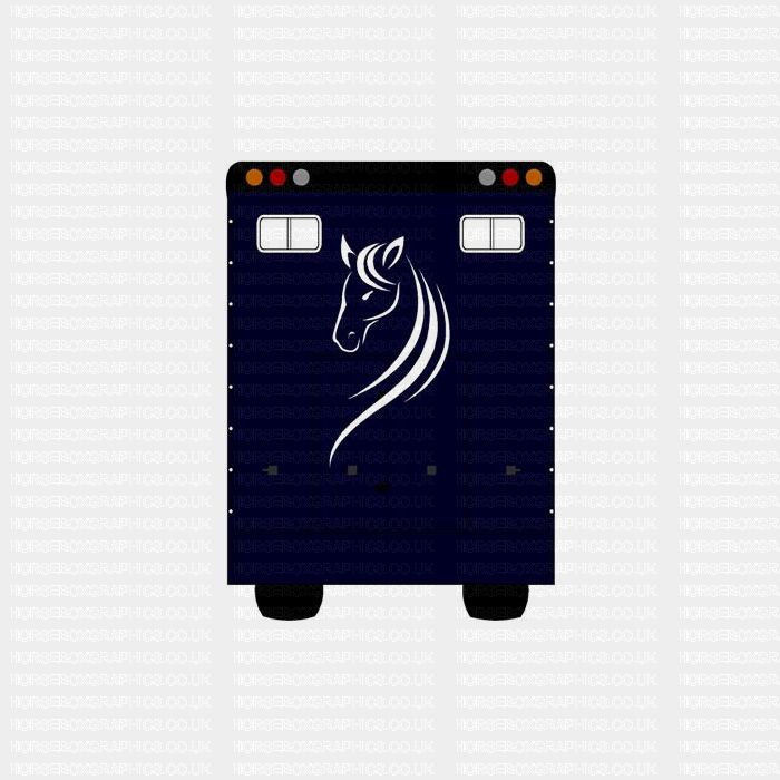 Horse Head design 2 graphic decal sticker