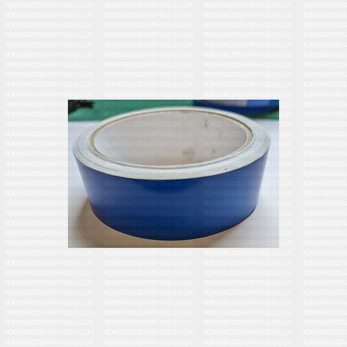 10m of 30mm Mid Blue Tape
