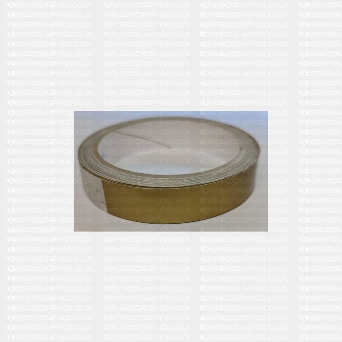 10m of 18mm gold tape