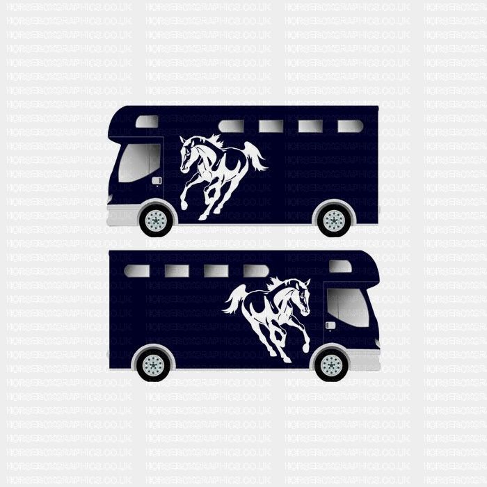 Horse Running Galloping Design Sticker 1