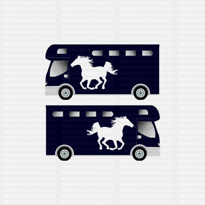 Horse Running Galloping Design Sticker 10