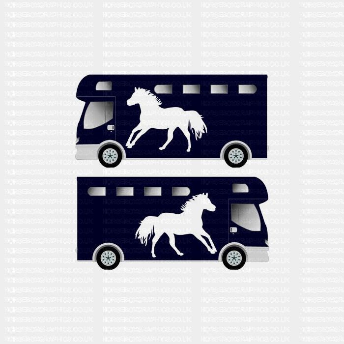 Horse Running Galloping Design Sticker 5