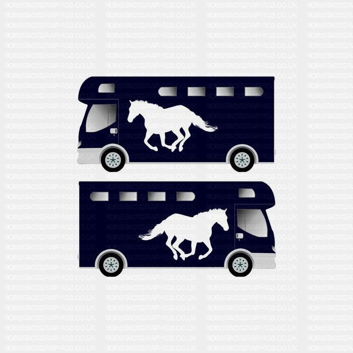 Horse Running Galloping Design Sticker 7