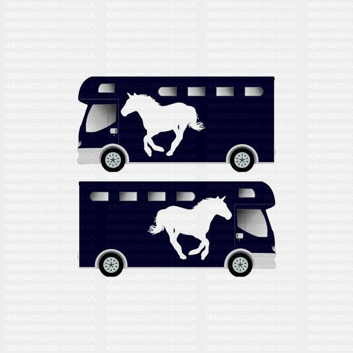 Horse Running Galloping Design Sticker 8