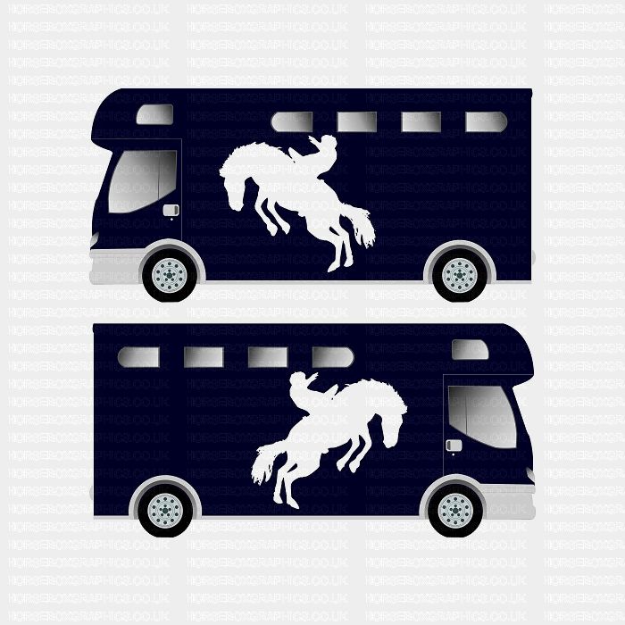 Sporting Horse Silhouette Sticker 6