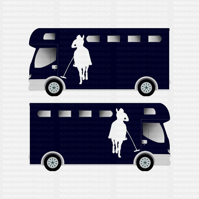 Sporting Horse Silhouette Sticker 1