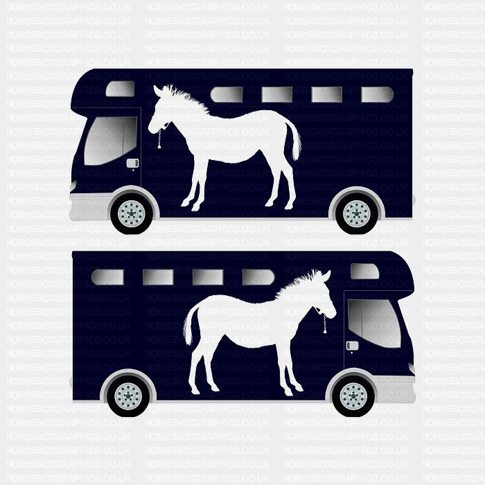 Trotting Walking Horse Silhouette Sticker 10