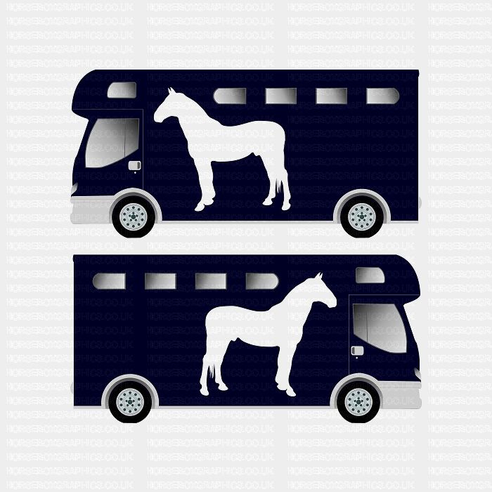 Trotting Walking Horse Silhouette Sticker