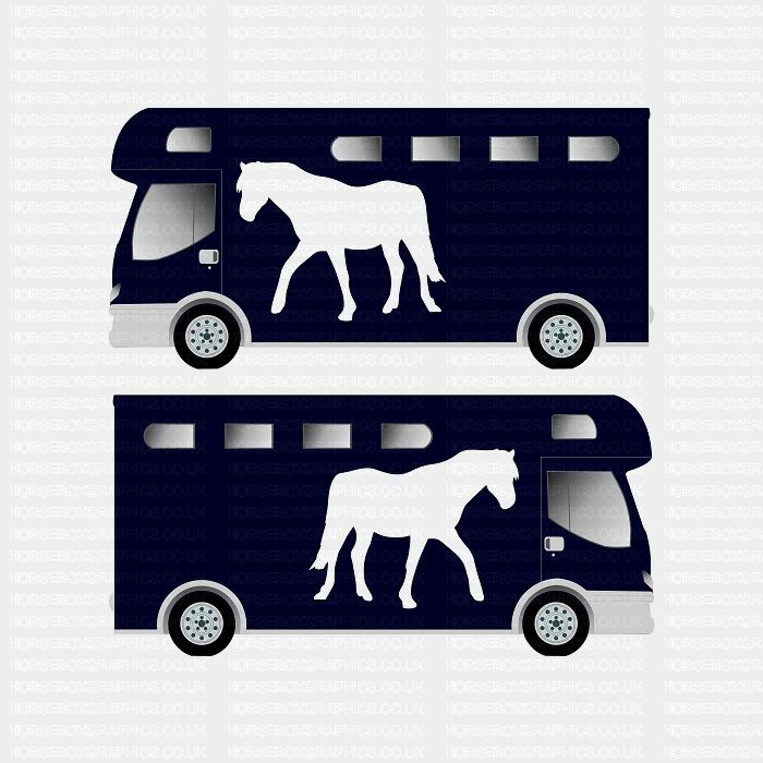 Trotting Walking Horse Silhouette Sticker 1