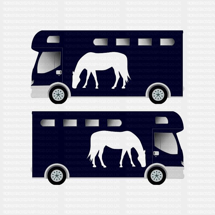 Trotting Walking Horse Silhouette Sticker 7