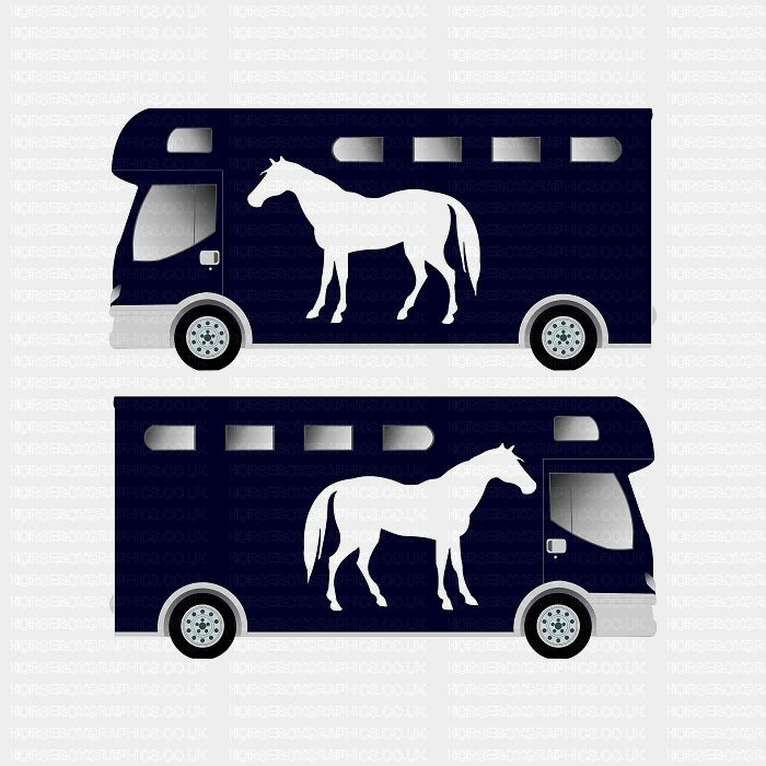 Horse Standing Grazing Silhouette Sticker 8