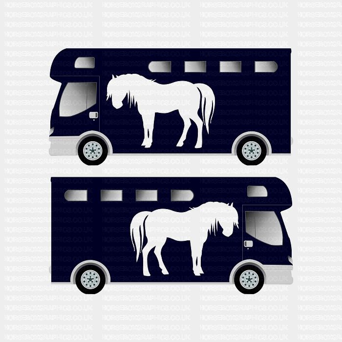 Trotting Walking Horse Silhouette Sticker 9