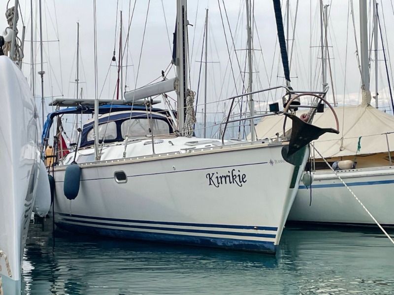Marine boat lettering and graphics